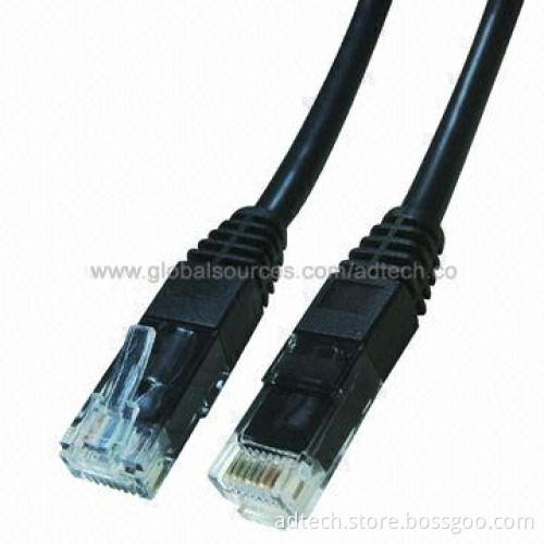 CAT6 Crossover Patch Cable Molded UL-approved in PVC